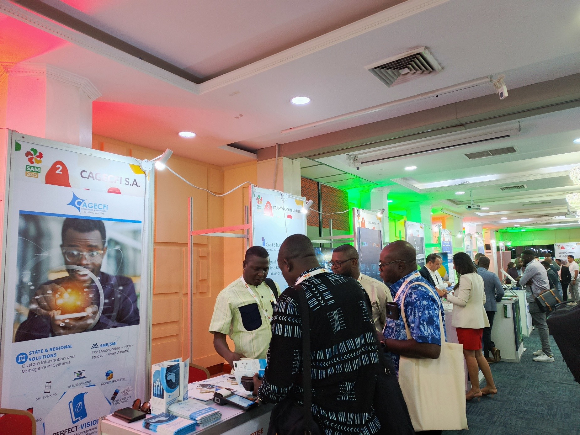CAGECFI SA brille à la 7ème édition du SAM au KENYA